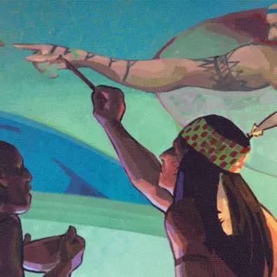 Humankind Iroquois nagyméretű egérpad termékfotó