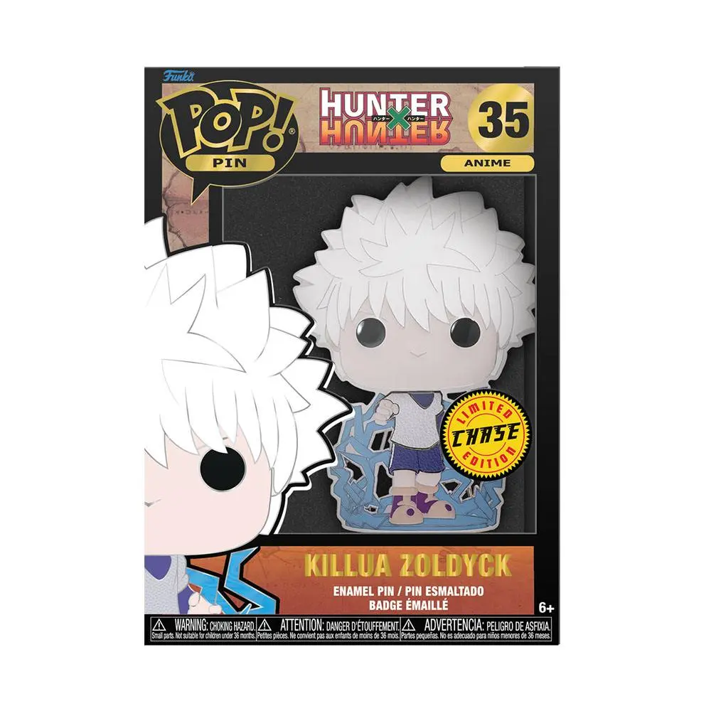 Hunter &amp; Hunter Funko POP! Enamel Pin Killua 10 cm termékfotó