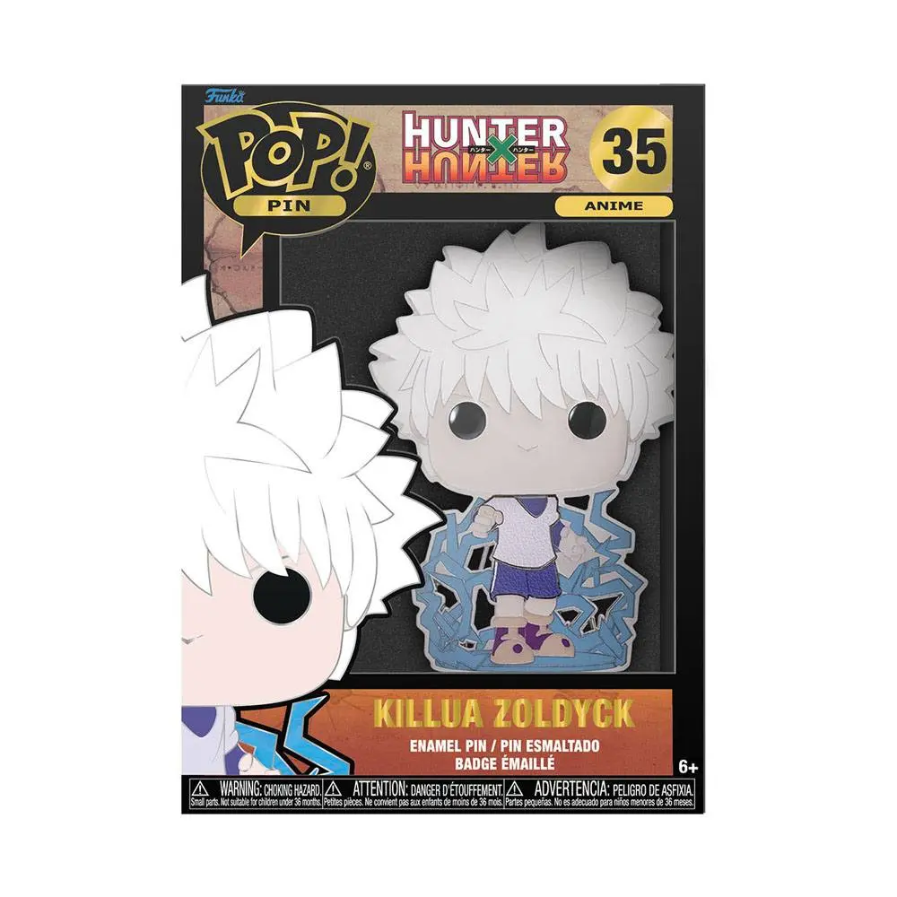 Hunter &amp; Hunter Funko POP! Enamel Pin Killua 10 cm termékfotó