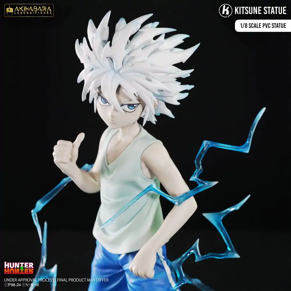 Hunter × Hunter Akihabara Legend Figura 1/8 Kirua (God Speed Mode) PVC szobor figura 21 cm termékfotó