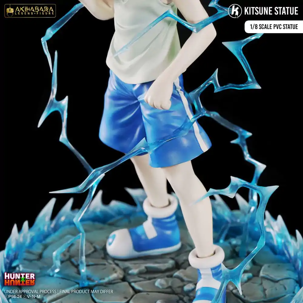 Hunter × Hunter Akihabara Legend Figura 1/8 Kirua (God Speed Mode) PVC szobor figura 21 cm termékfotó