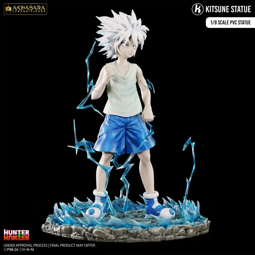 Hunter × Hunter Akihabara Legend Figura 1/8 Kirua (God Speed Mode) PVC szobor figura 21 cm termékfotó