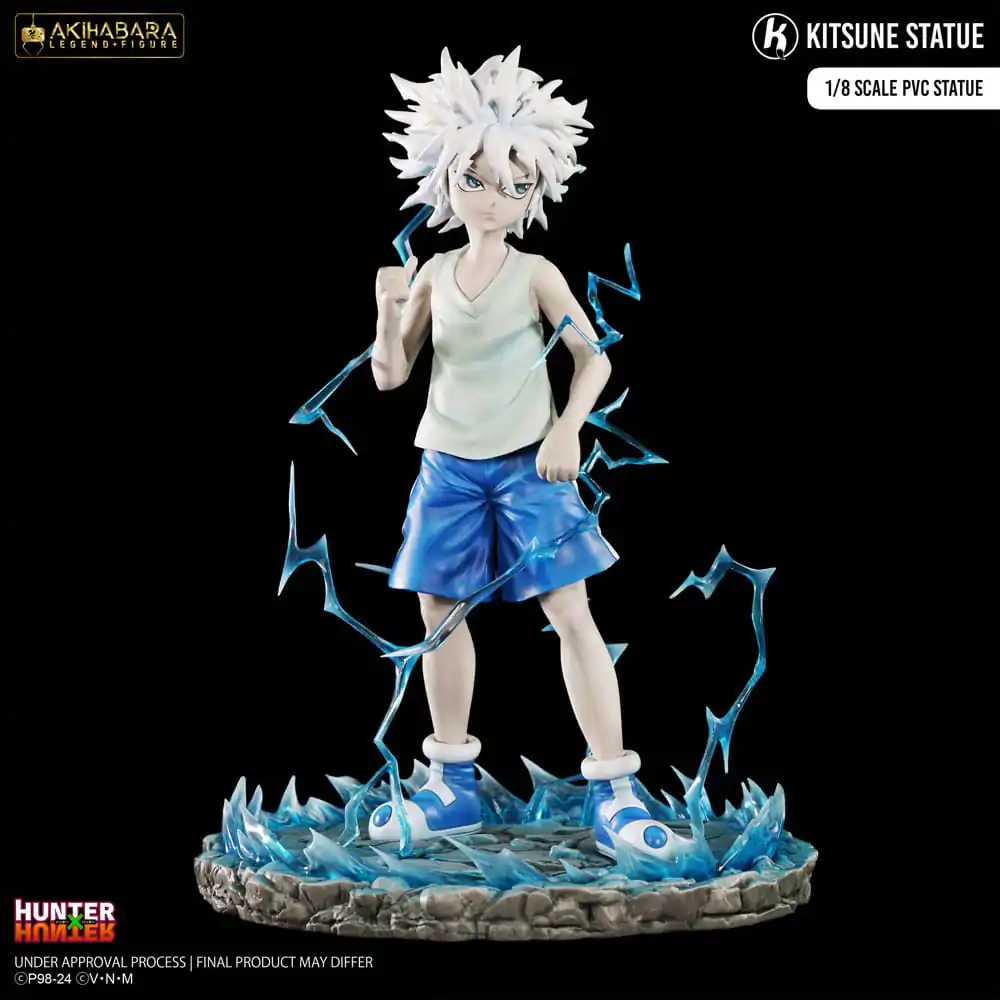 Hunter × Hunter Akihabara Legend Figura 1/8 Kirua (God Speed Mode) PVC szobor figura 21 cm termékfotó