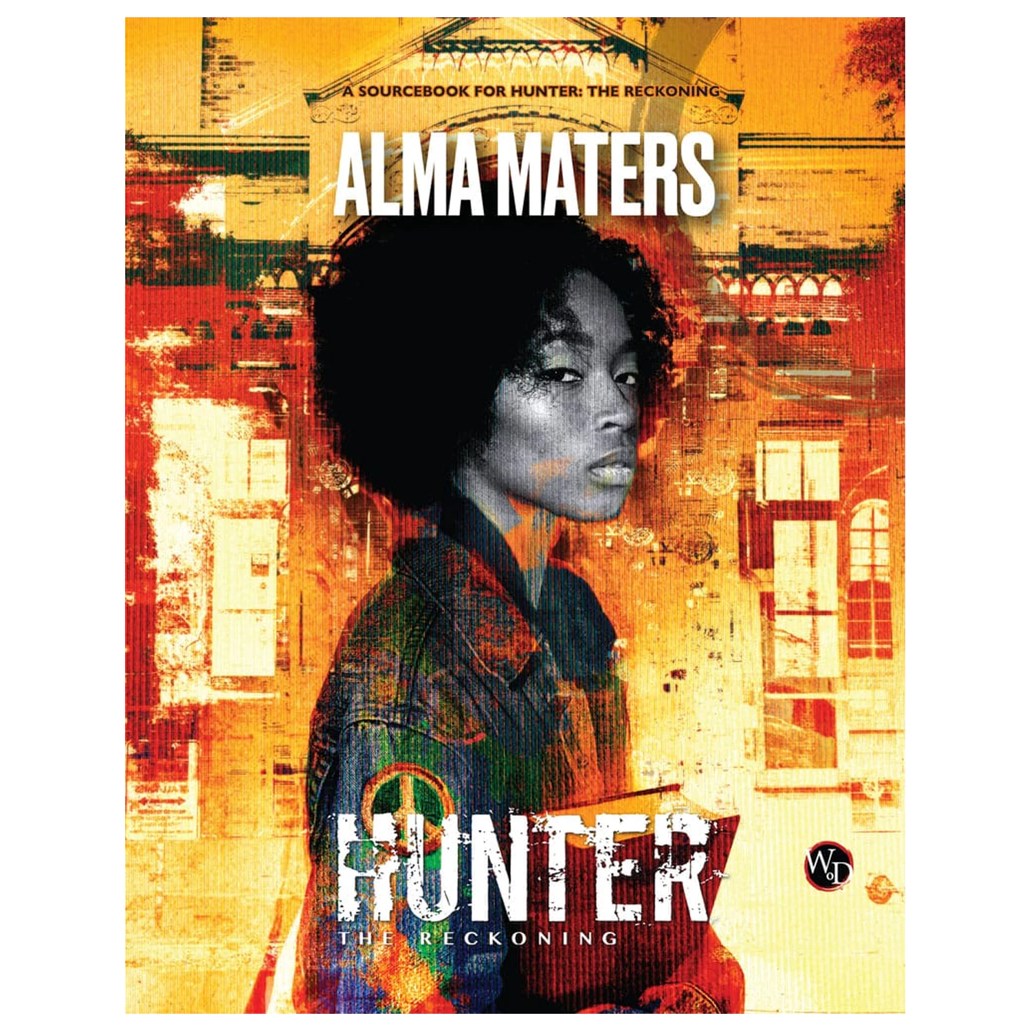 Hunter: The Reckoning 5th Edition RPG book Alma Maters Sourcebook angol nyelvű termékfotó