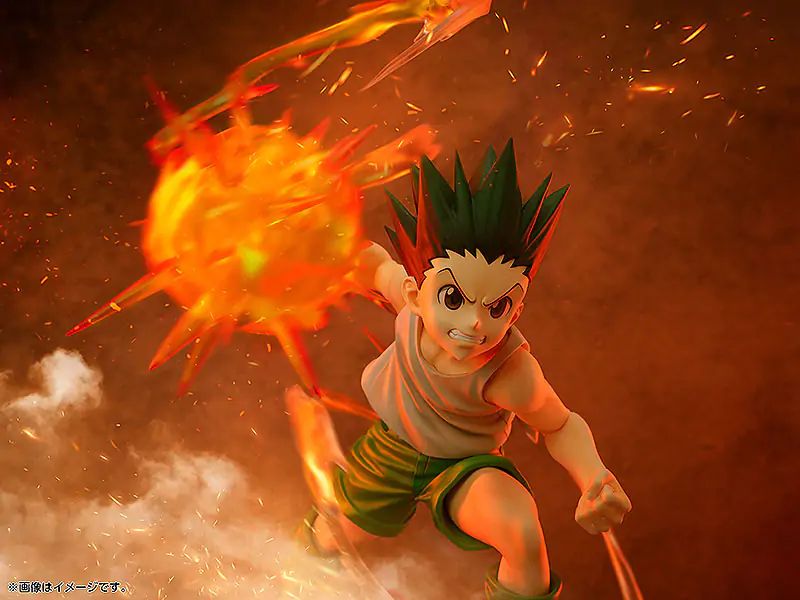 Hunter x Hunter 1/4 Gon Freecss PVC szobor figura 40 cm termékfotó