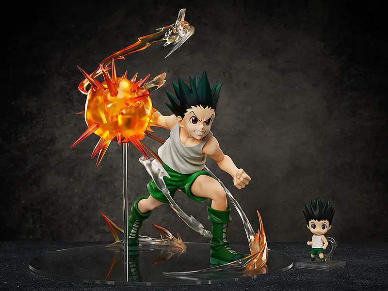 Hunter x Hunter 1/4 Gon Freecss PVC szobor figura 40 cm termékfotó