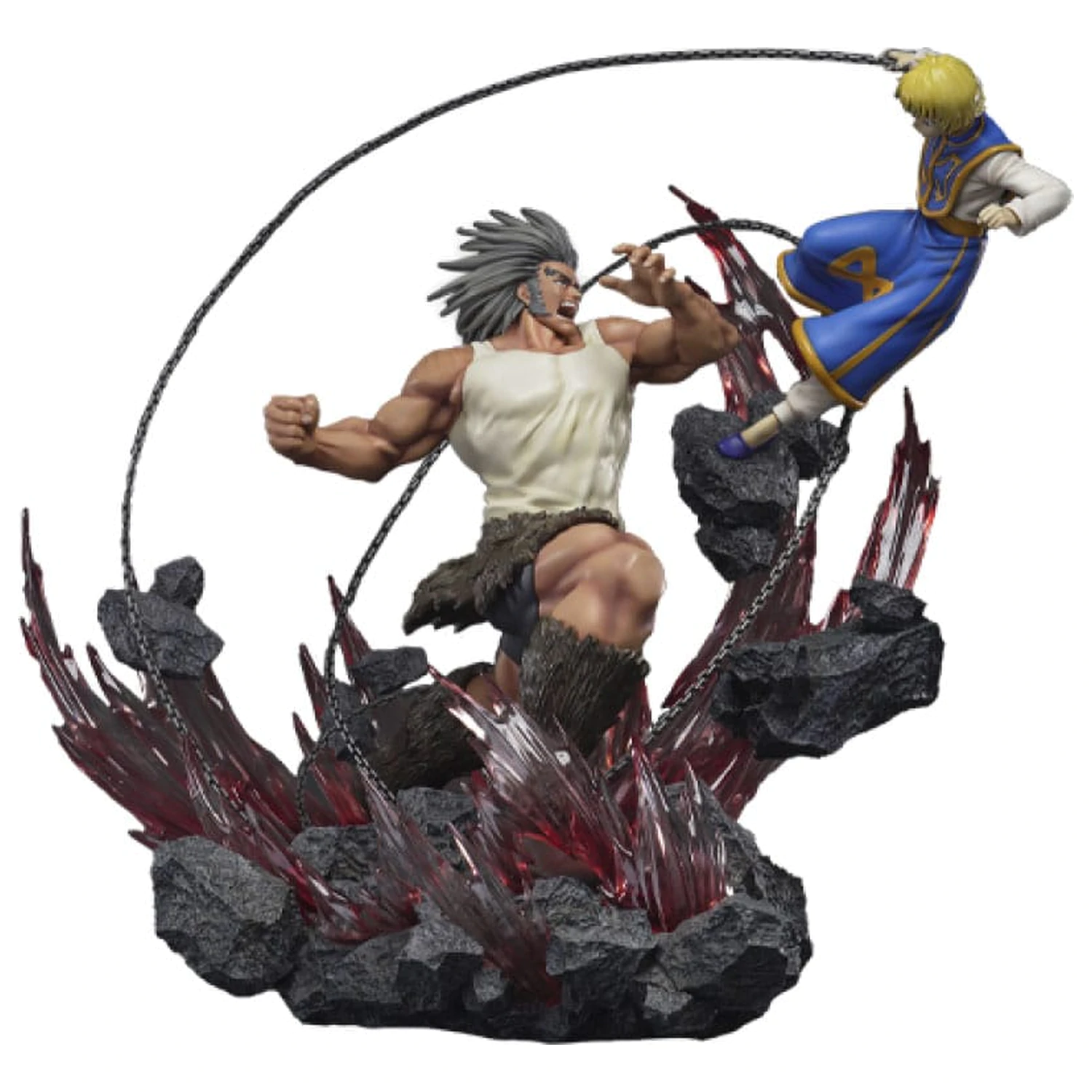Hunter x Hunter Elite Dynamic 1/6 Kurapika Vs Uvogin szobor figura 61 cm termékfotó