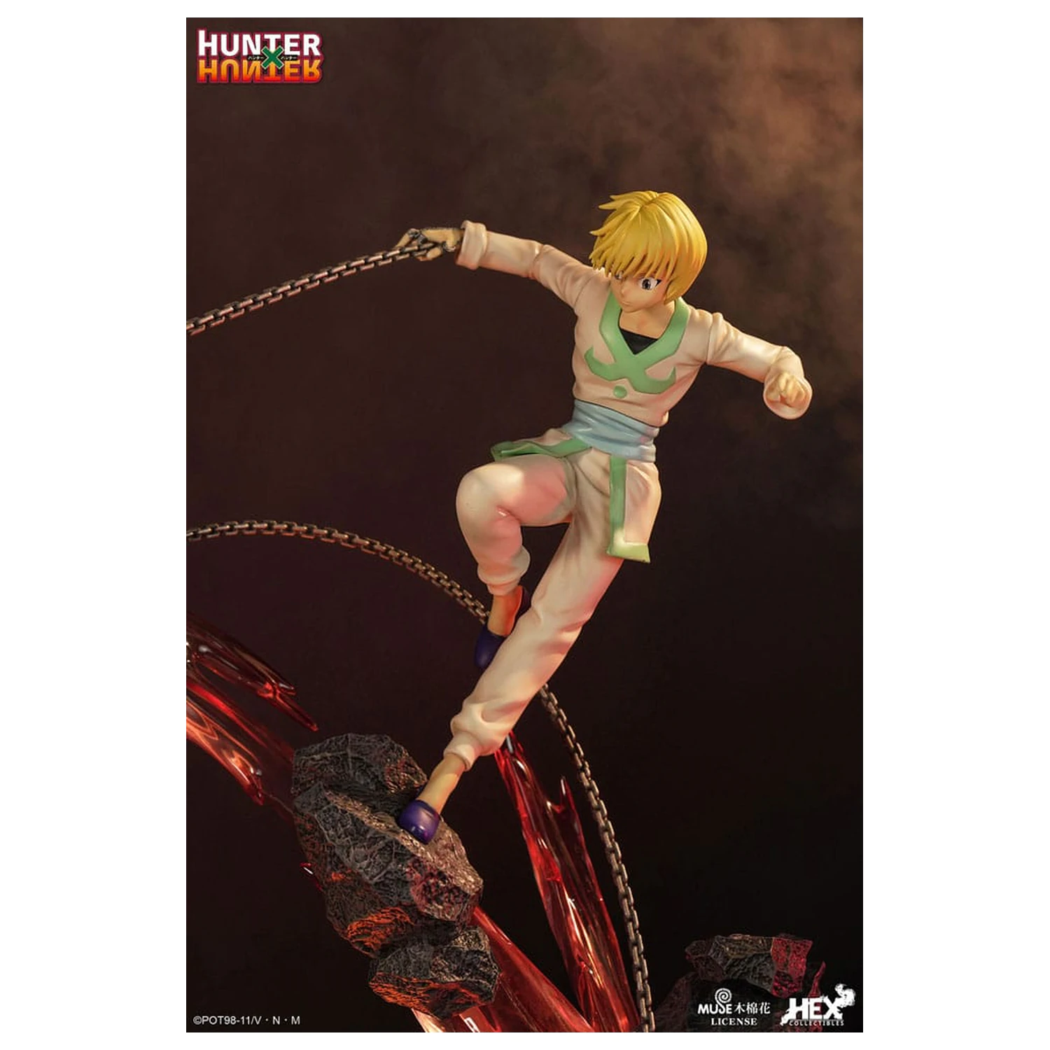 Hunter x Hunter Elite Dynamic 1/6 Kurapika Vs Uvogin szobor figura 61 cm termékfotó