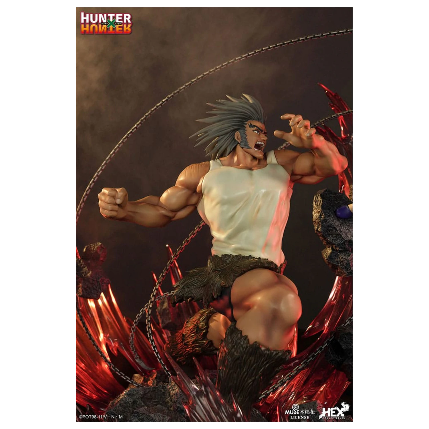 Hunter x Hunter Elite Dynamic 1/6 Kurapika Vs Uvogin szobor figura 61 cm termékfotó