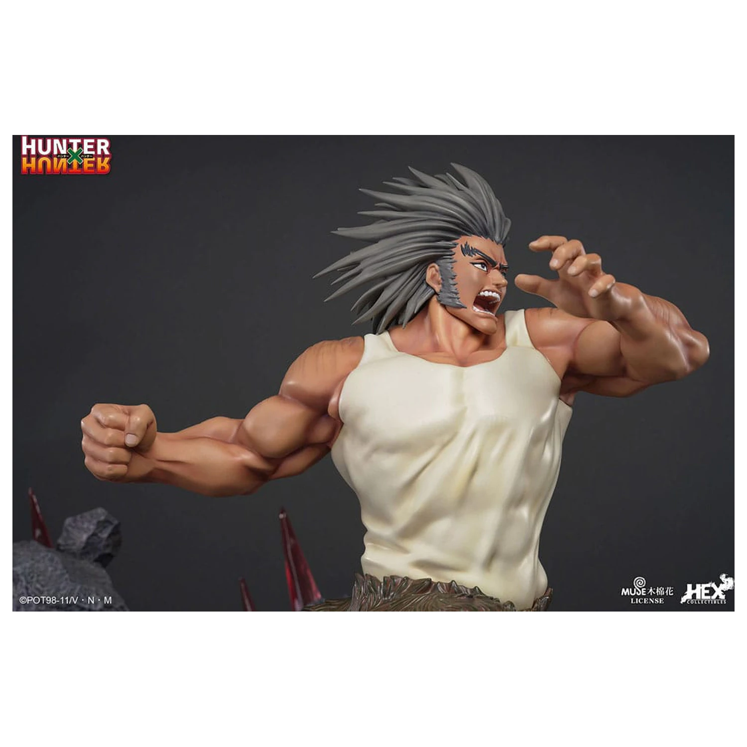 Hunter x Hunter Elite Dynamic 1/6 Kurapika Vs Uvogin szobor figura 61 cm termékfotó