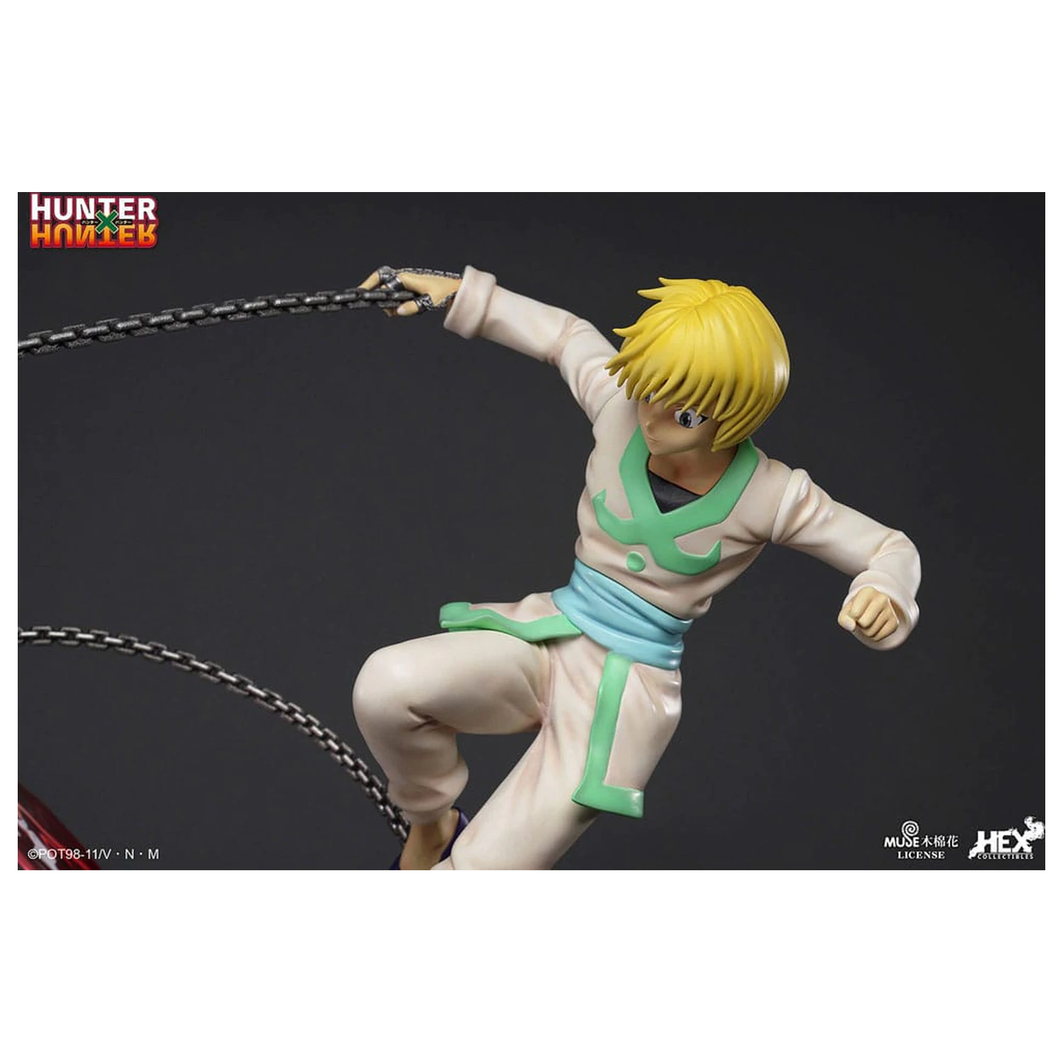 Hunter x Hunter Elite Dynamic 1/6 Kurapika Vs Uvogin szobor figura 61 cm termékfotó