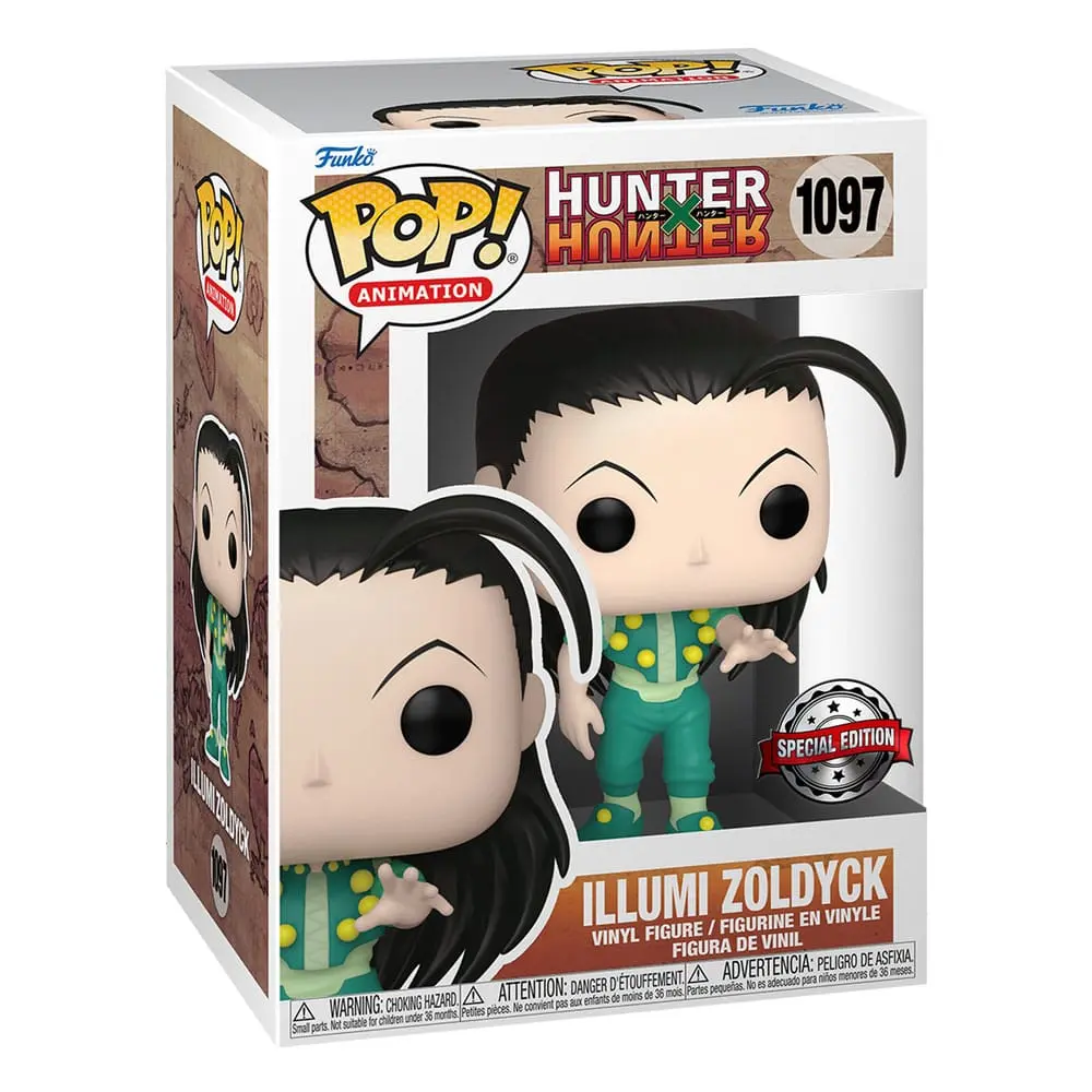 Hunter x Hunter Funko POP! Animation Vinyl figura Illumi Zoldyck 9 cm termékfotó