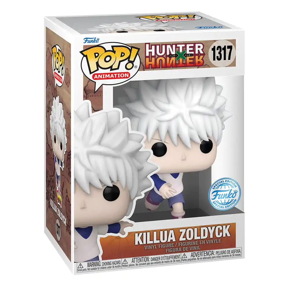 Hunter x Hunter Funko POP! Animation Vinyl figura Killua w/Skateboard 9 cm termékfotó