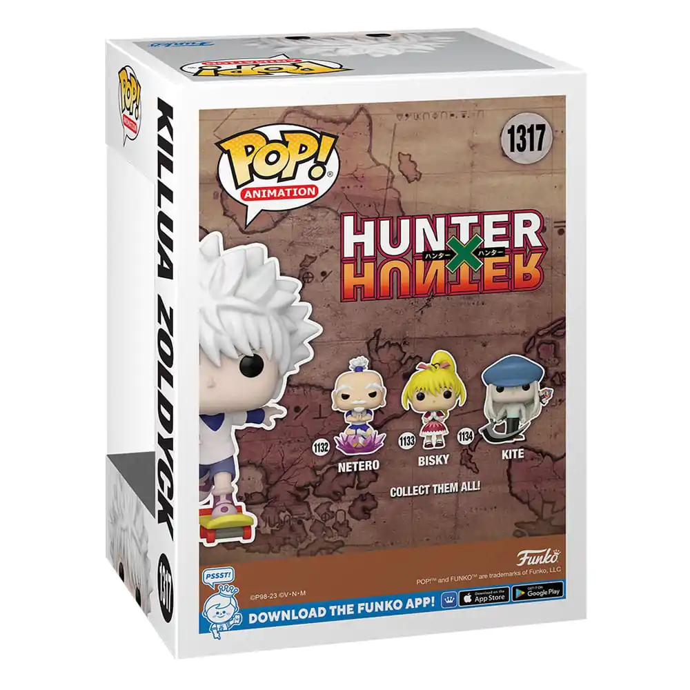 Hunter x Hunter Funko POP! Animation Vinyl figura Killua w/Skateboard 9 cm termékfotó