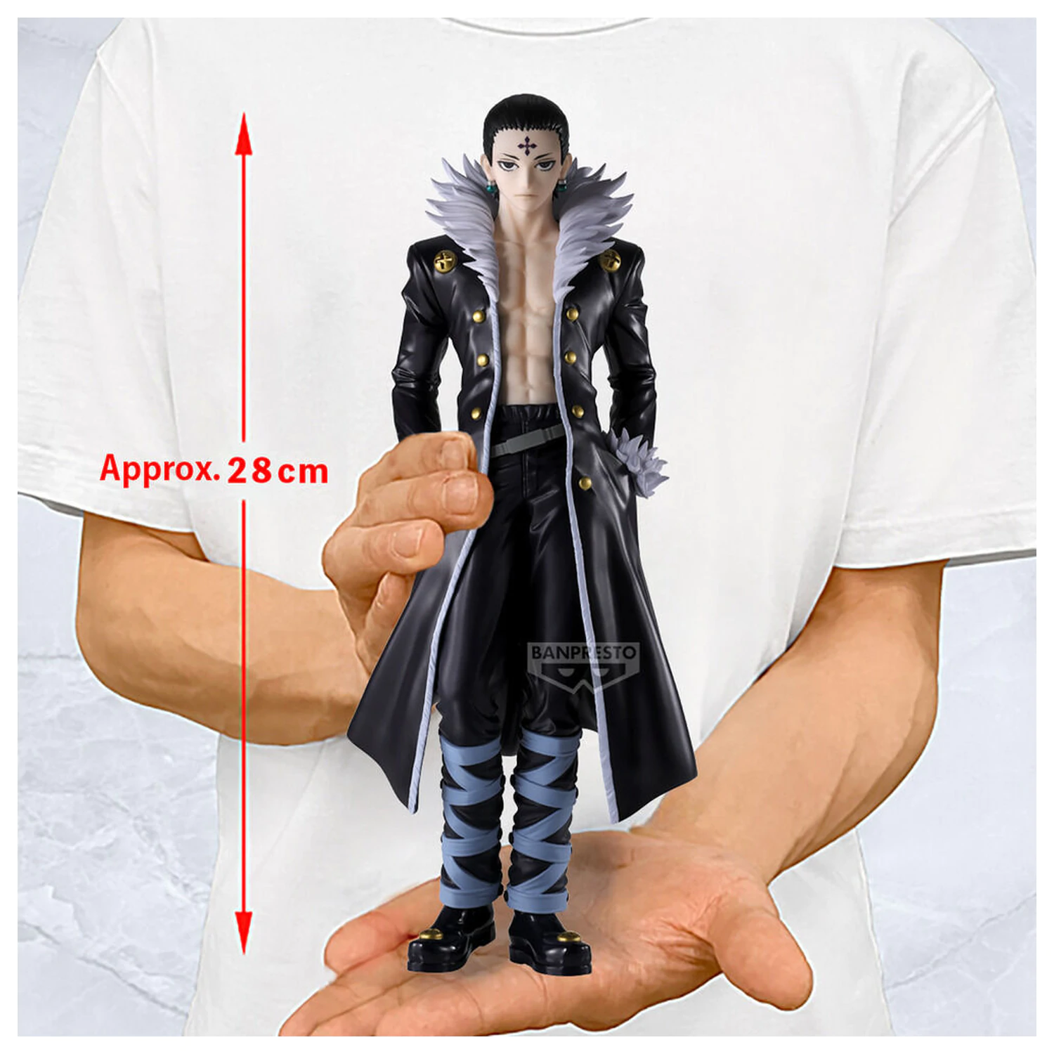 Hunter x Hunter Grandista QUWROF figura 28cm termékfotó