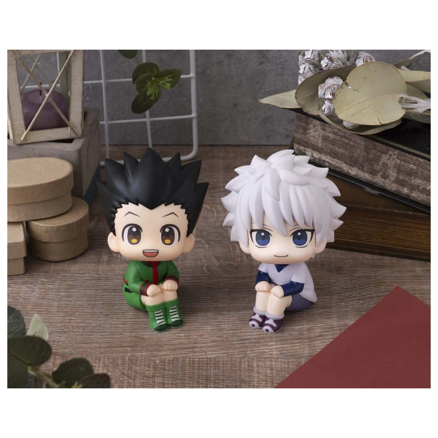 Hunter x Hunter Look Up PVC 2 db-os figura csomag Gon Freecss & Killua Zoldyck 11 cm (ajándékkal) termékfotó