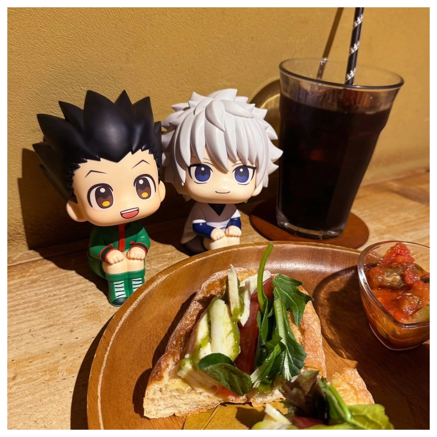 Hunter x Hunter Look Up PVC 2 db-os figura csomag Gon Freecss & Killua Zoldyck 11 cm (ajándékkal) termékfotó