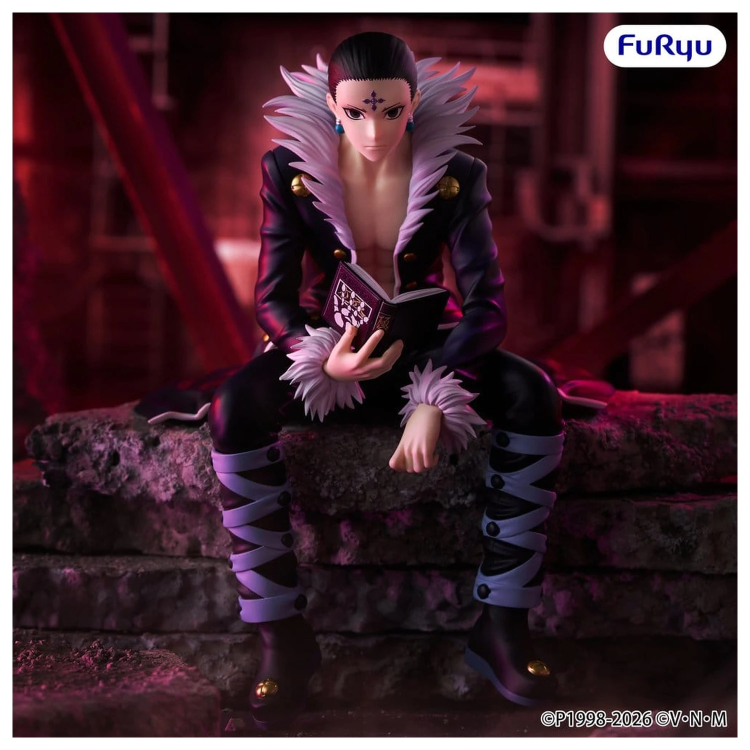 Hunter x Hunter Noodle Stopper Chrollo vol.2 PVC figura 14 cm termékfotó