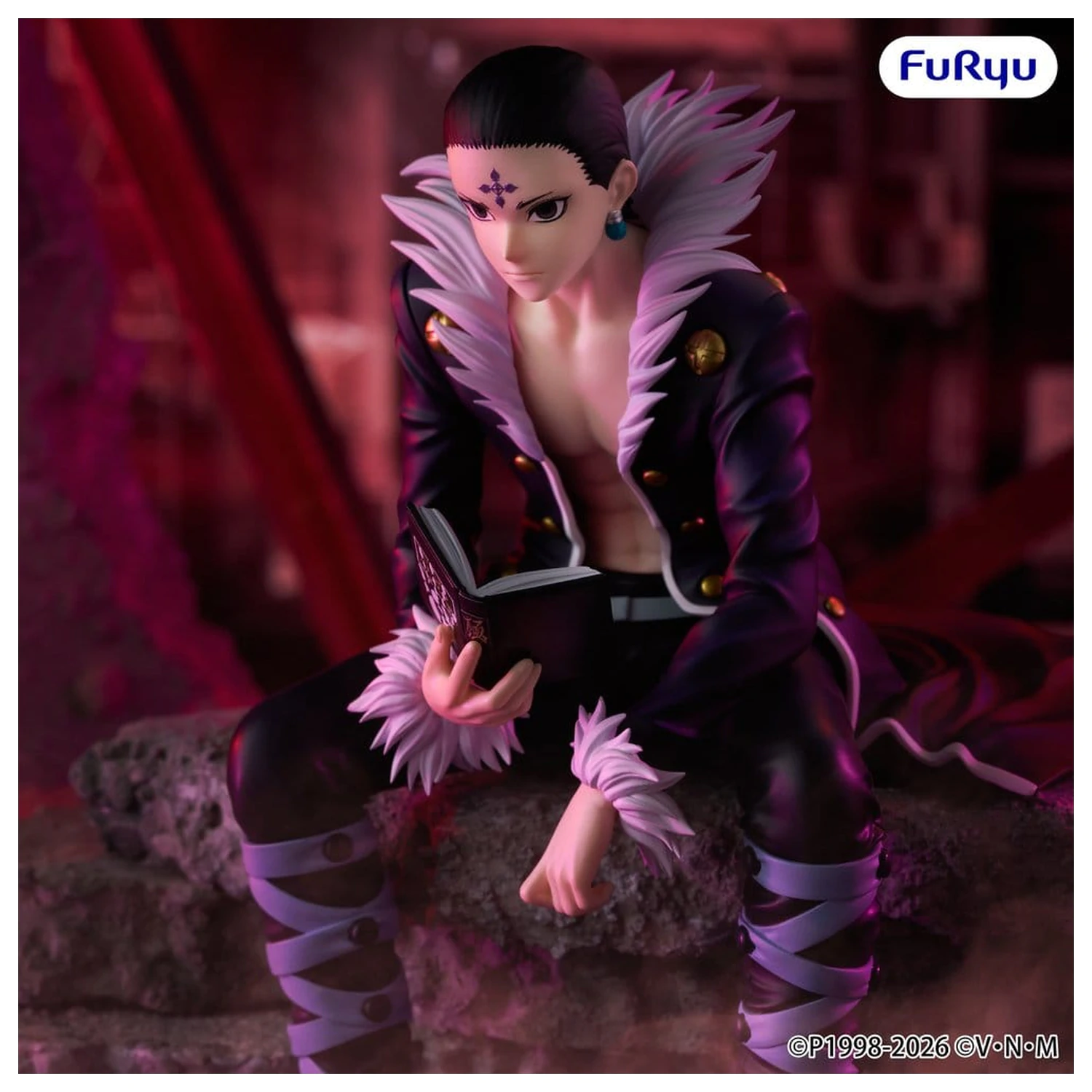 Hunter x Hunter Noodle Stopper Chrollo vol.2 PVC figura 14 cm termékfotó