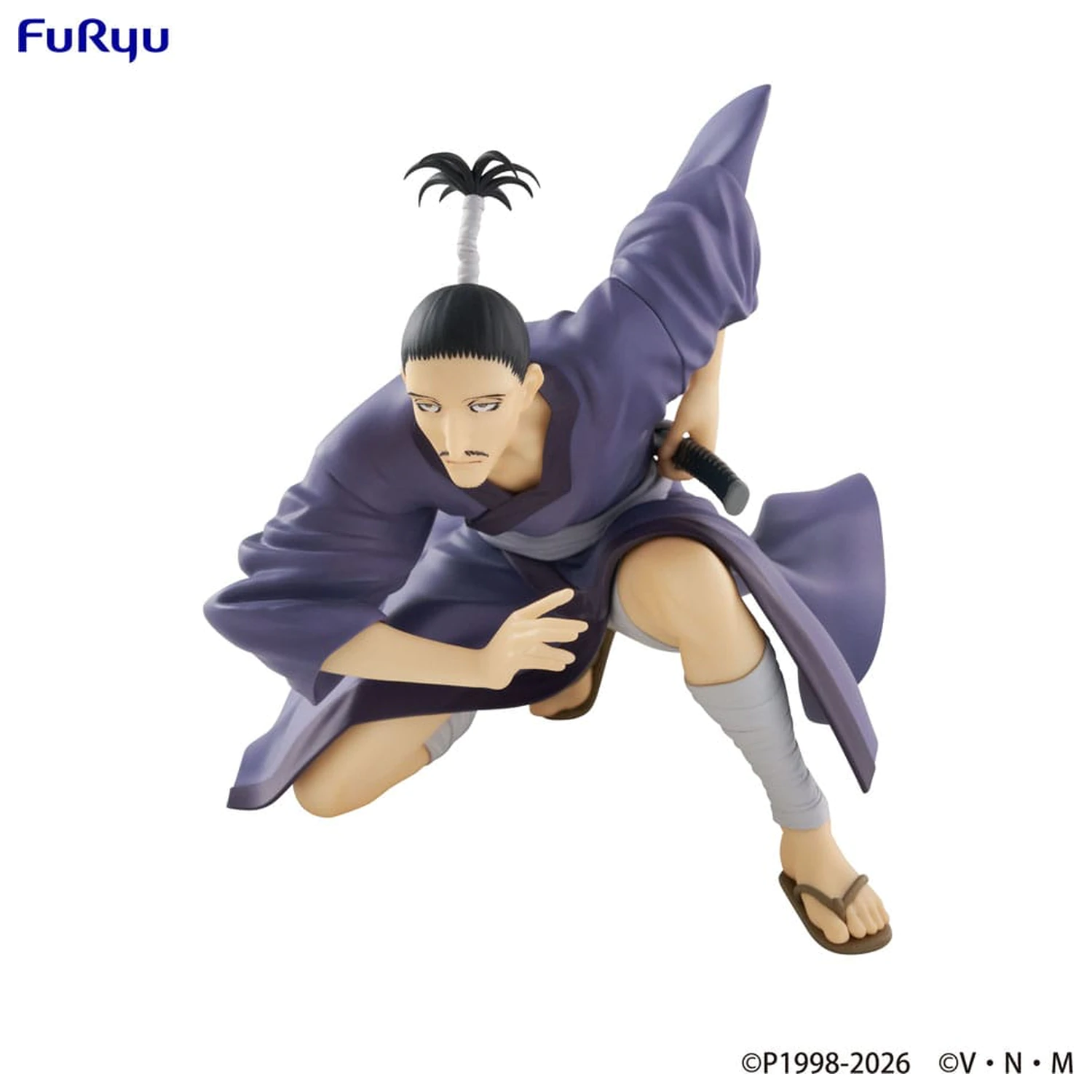 Hunter x Hunter Noodle Stopper Nobunaga PVC szobor figura 11 cm  termékfotó