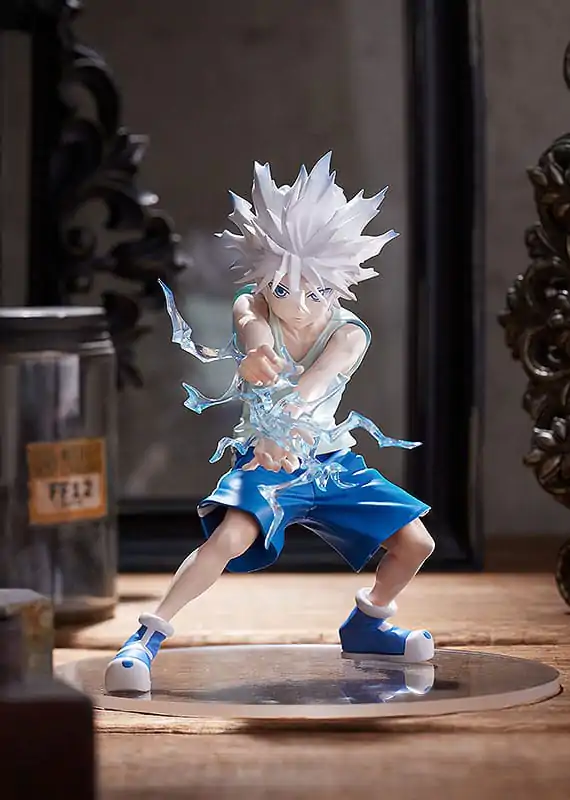 Hunter x Hunter Pop Up Parade Killua Zaoldyeck PVC szobor figura 12 cm termékfotó