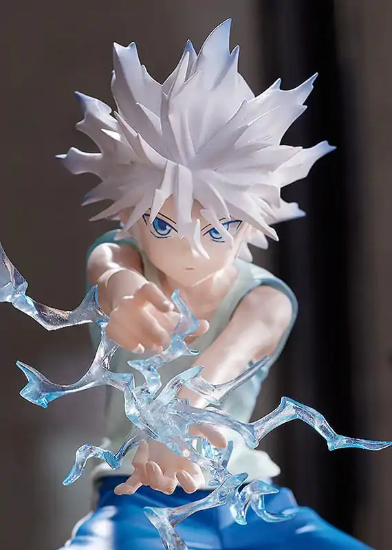 Hunter x Hunter Pop Up Parade Killua Zaoldyeck PVC szobor figura 12 cm termékfotó