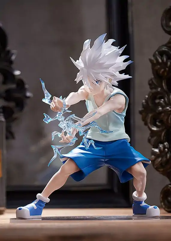 Hunter x Hunter Pop Up Parade Killua Zaoldyeck PVC szobor figura 12 cm termékfotó
