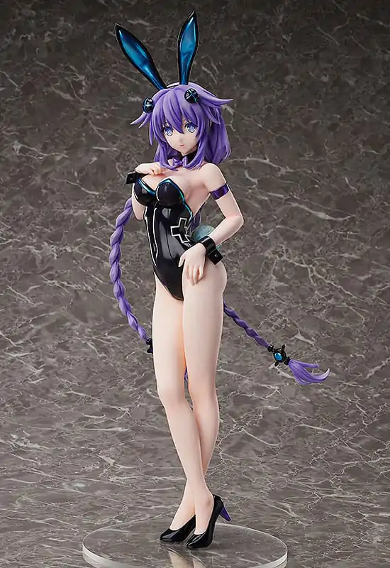 Hyperdimension Neptunia 1/4 Purple Heart: Bare Leg Bunny Ver. PVC szobor figura 47 cm termékfotó