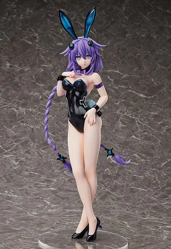 Hyperdimension Neptunia 1/4 Purple Heart: Bare Leg Bunny Ver. PVC szobor figura 47 cm termékfotó