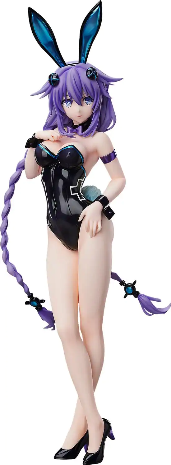 Hyperdimension Neptunia 1/4 Purple Heart: Bare Leg Bunny Ver. PVC szobor figura 47 cm termékfotó