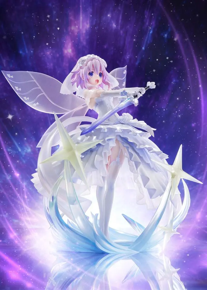Hyperdimension Neptunia 1/7 Neptune Little Purple Ver. szobor figura 22 cm termékfotó