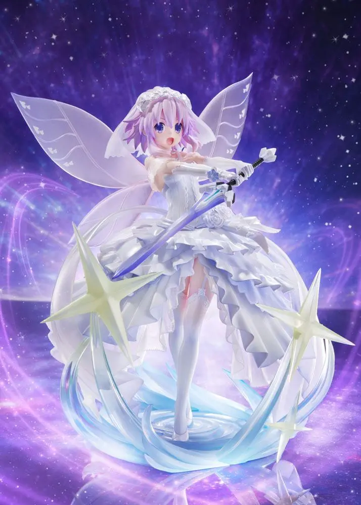 Hyperdimension Neptunia 1/7 Neptune Little Purple Ver. szobor figura 22 cm termékfotó