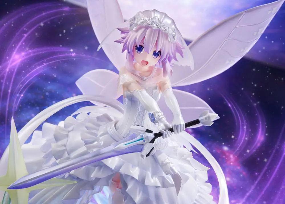 Hyperdimension Neptunia 1/7 Neptune Little Purple Ver. szobor figura 22 cm termékfotó