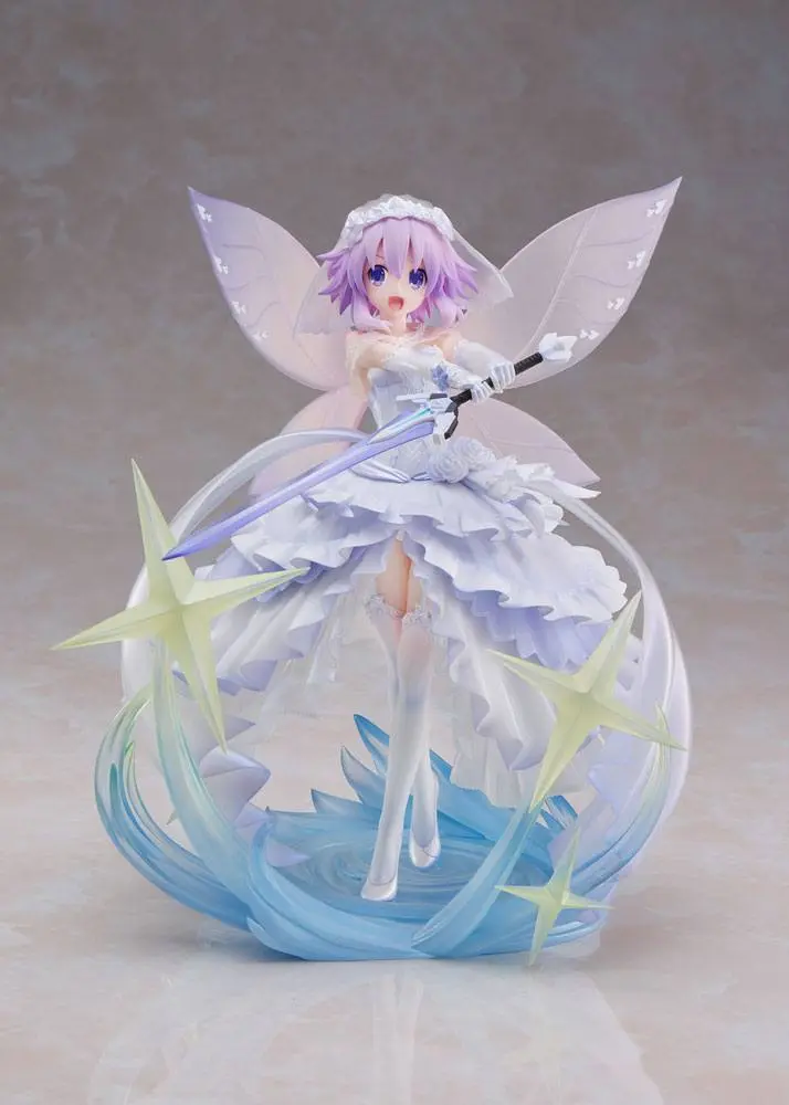 Hyperdimension Neptunia 1/7 Neptune Little Purple Ver. szobor figura 22 cm termékfotó
