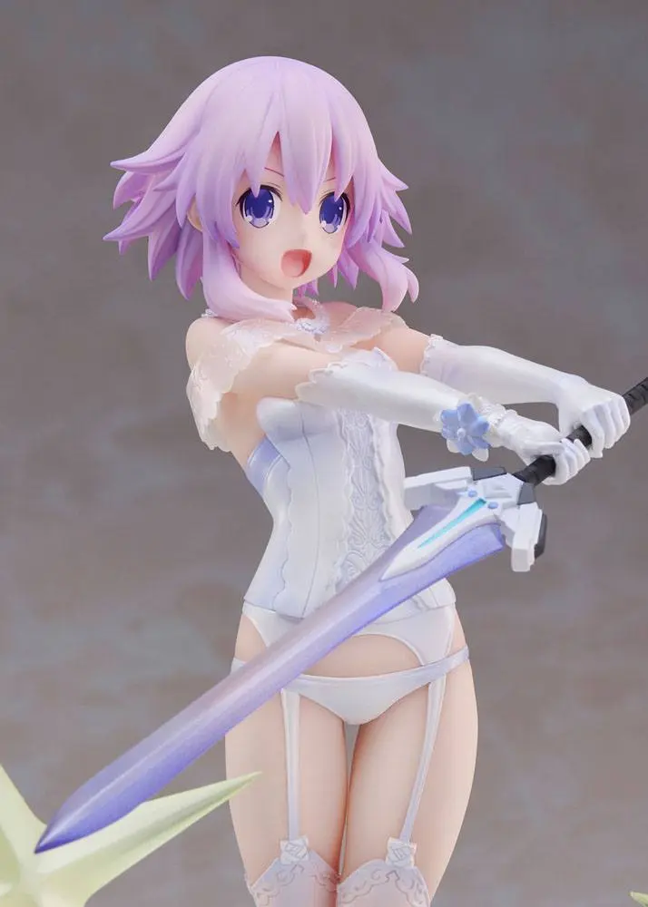 Hyperdimension Neptunia 1/7 Neptune Little Purple Ver. szobor figura 22 cm termékfotó