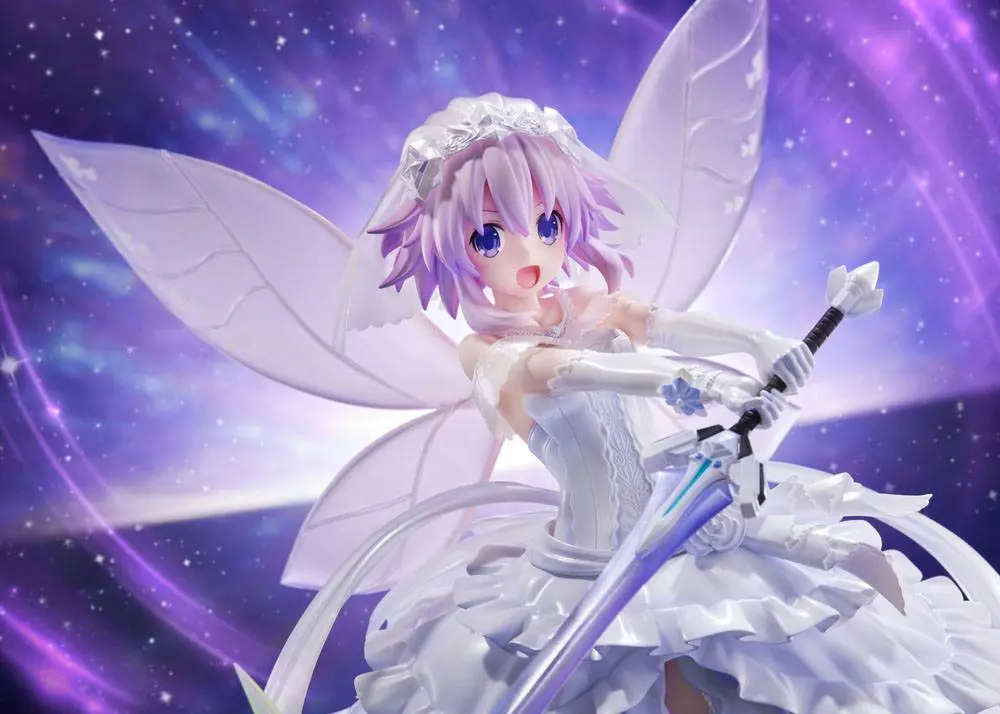 Hyperdimension Neptunia 1/7 Neptune Little Purple Ver. szobor figura 22 cm termékfotó