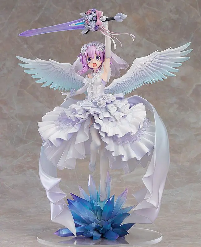 Hyperdimension Neptunia 1/7 Neptune Little Purple Ver. szobor figura 32 cm termékfotó