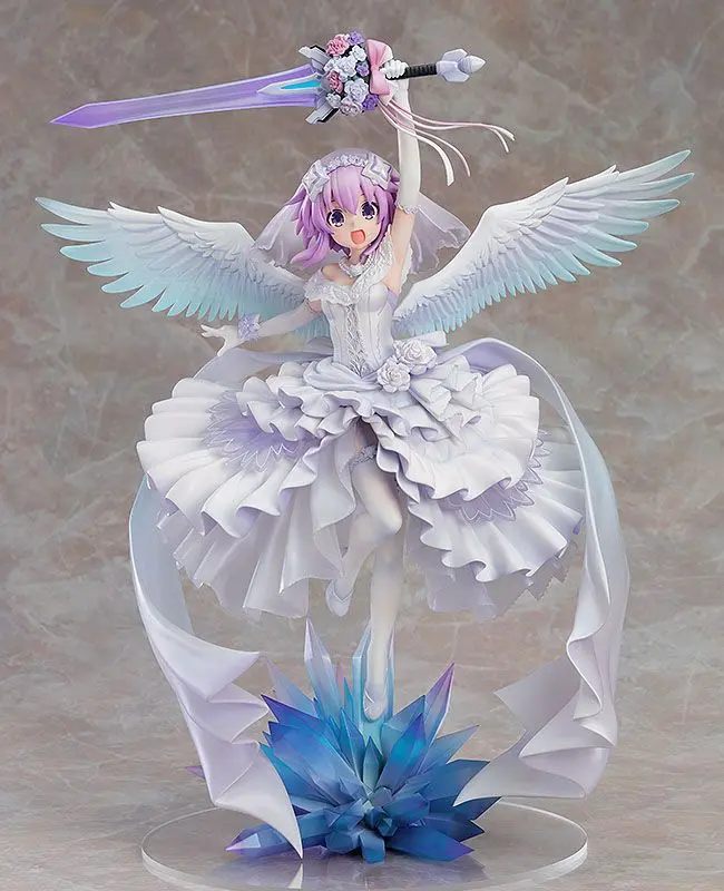 Hyperdimension Neptunia 1/7 Neptune Little Purple Ver. szobor figura 32 cm termékfotó