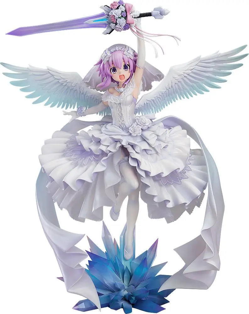 Hyperdimension Neptunia 1/7 Neptune Little Purple Ver. szobor figura 32 cm termékfotó