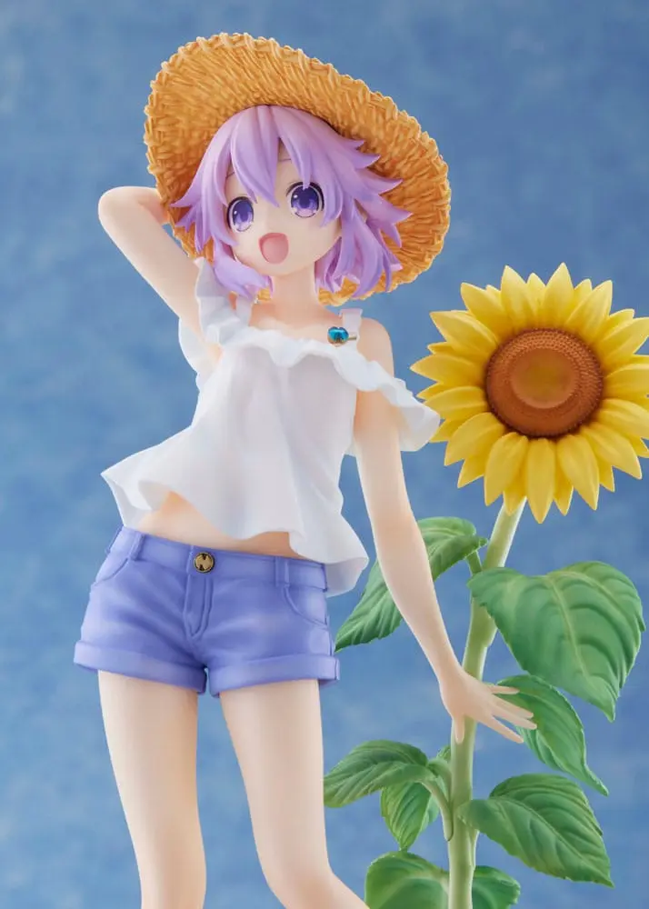 Hyperdimension Neptunia 1/7 Neptunia Summer Vacation Ver. Limitált kiadás PVC szobor figura 21 cm termékfotó