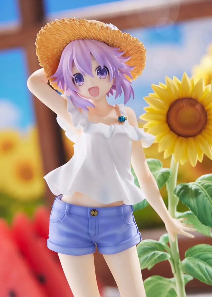 Hyperdimension Neptunia 1/7 Neptunia Summer Vacation Ver. Limitált kiadás PVC szobor figura 21 cm termékfotó