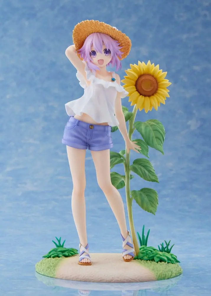 Hyperdimension Neptunia 1/7 Neptunia Summer Vacation Ver. Limitált kiadás PVC szobor figura 21 cm termékfotó