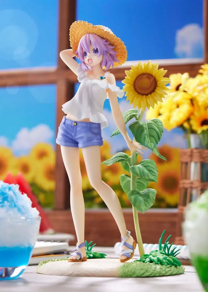 Hyperdimension Neptunia 1/7 Neptunia Summer Vacation Ver. Limitált kiadás PVC szobor figura 21 cm termékfotó