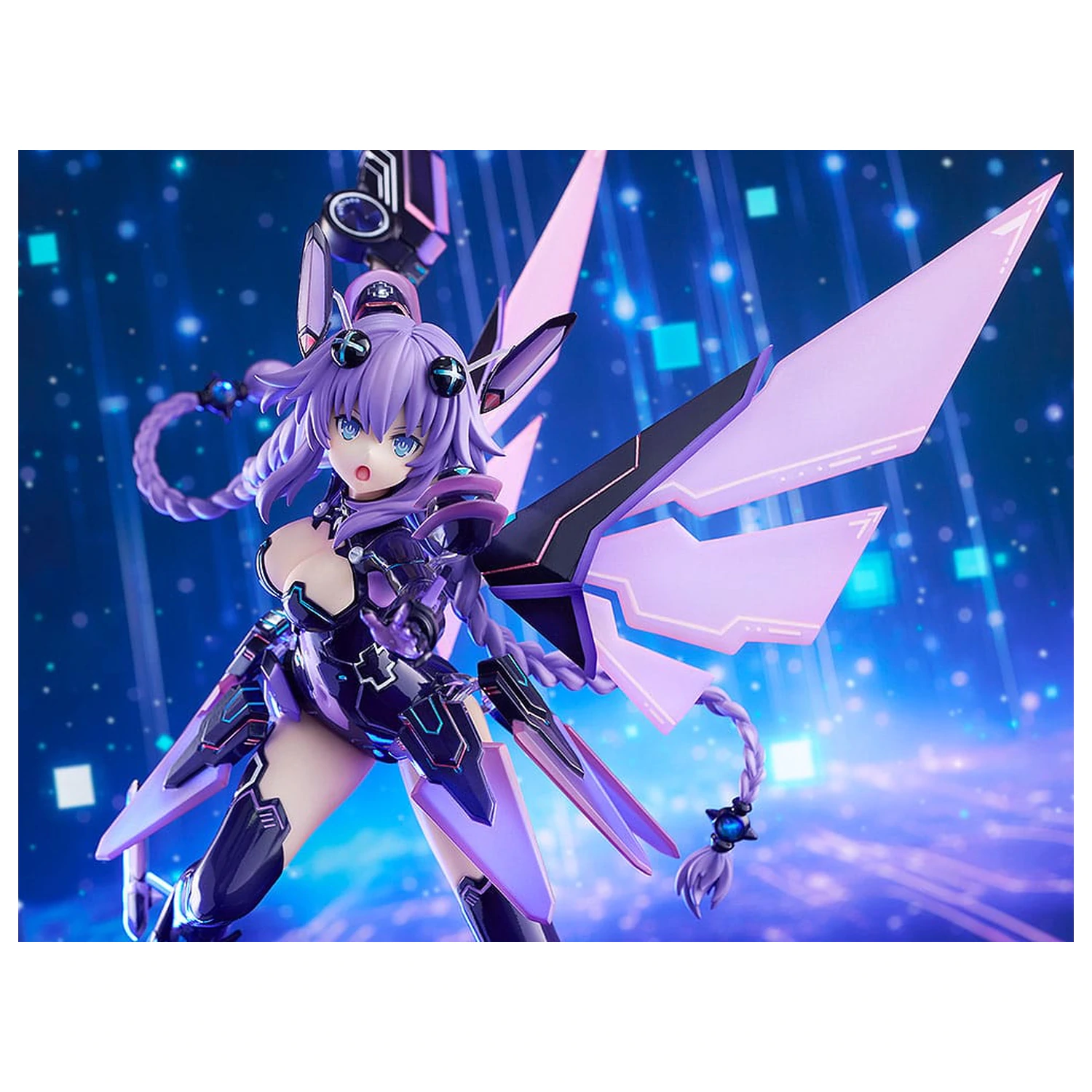 Hyperdimension Neptunia 1/7 Purple Heart PVC szobor figura 45 cm   termékfotó