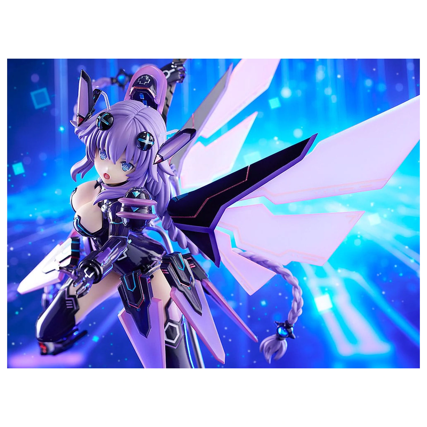 Hyperdimension Neptunia 1/7 Purple Heart PVC szobor figura 45 cm   termékfotó