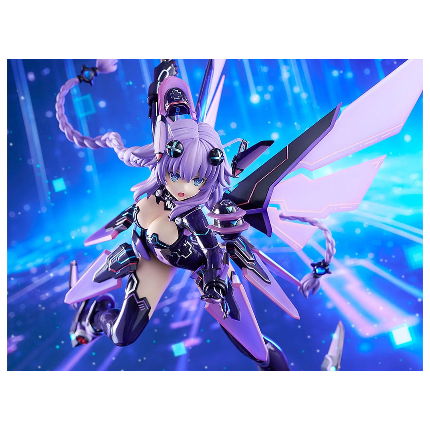 Hyperdimension Neptunia 1/7 Purple Heart PVC szobor figura 45 cm   termékfotó