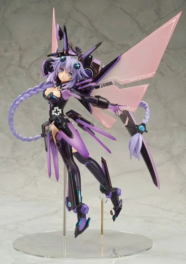 Hyperdimension Neptunia 1/7 Purple Heart szobor figura 35 cm termékfotó