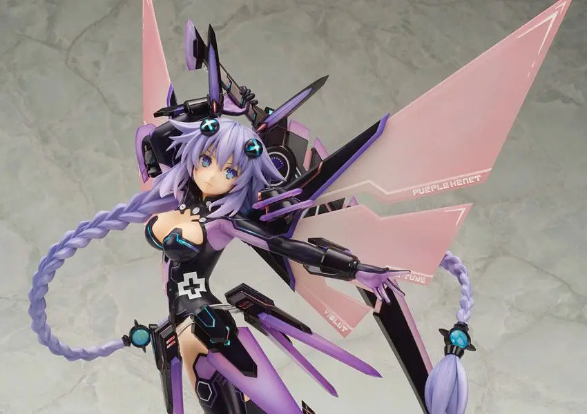 Hyperdimension Neptunia 1/7 Purple Heart szobor figura 35 cm termékfotó