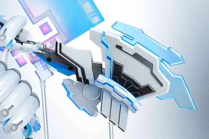 Hyperdimension Neptunia 1/7 White Heart szobor figura 30 cm termékfotó