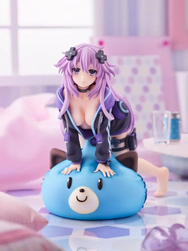 Hyperdimension Neptunia 1/8 Dimension Traveller Neptune Wake Up Version szobor figura 13 cm termékfotó